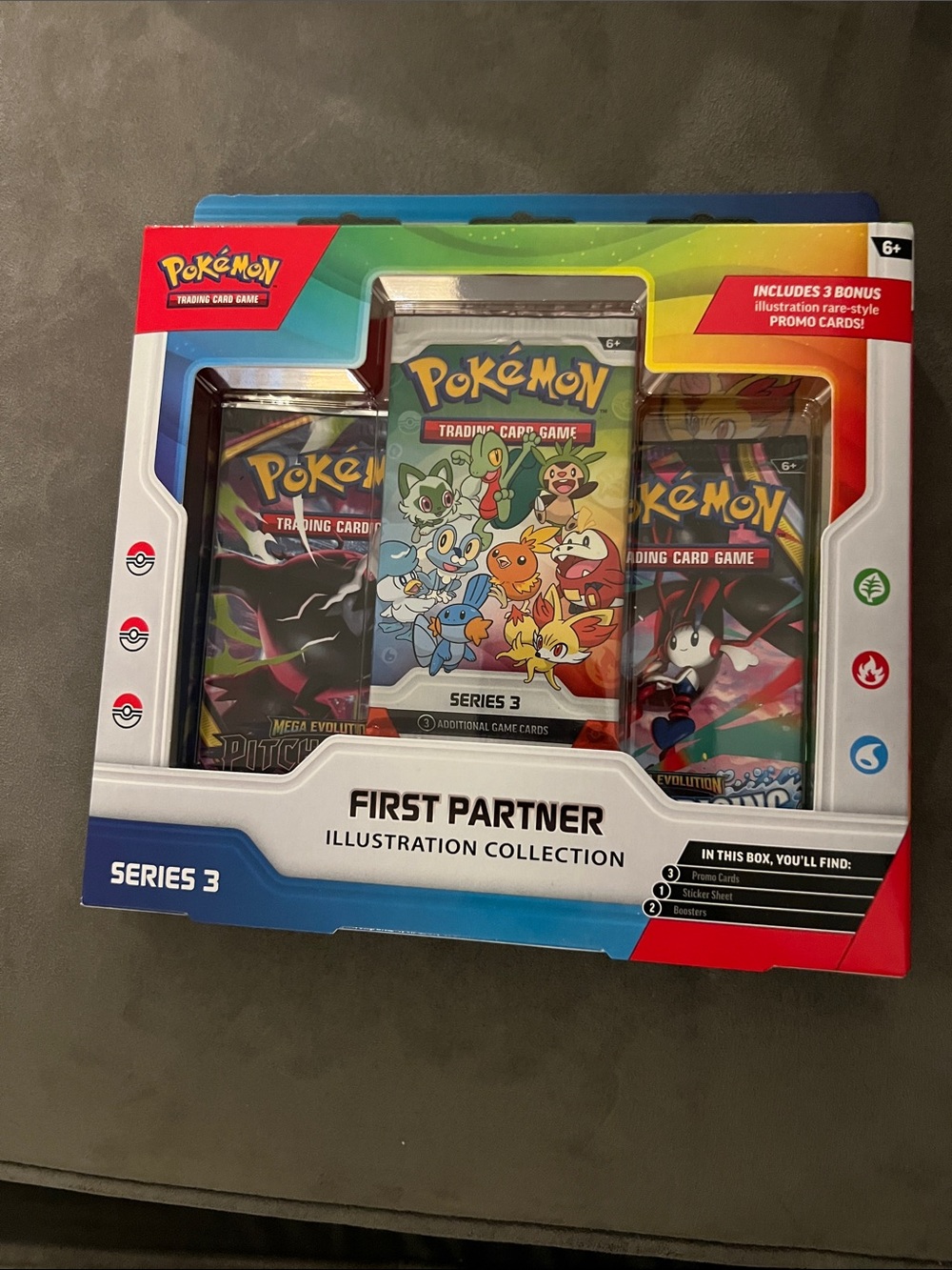 Pokemon First Partner Illustration Collection Series 3 - Blue Red Green Yellow